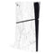 White Marble PS5 Slim Digital Edition Console Skin